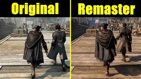 assassin's creed 3 vs remastered.